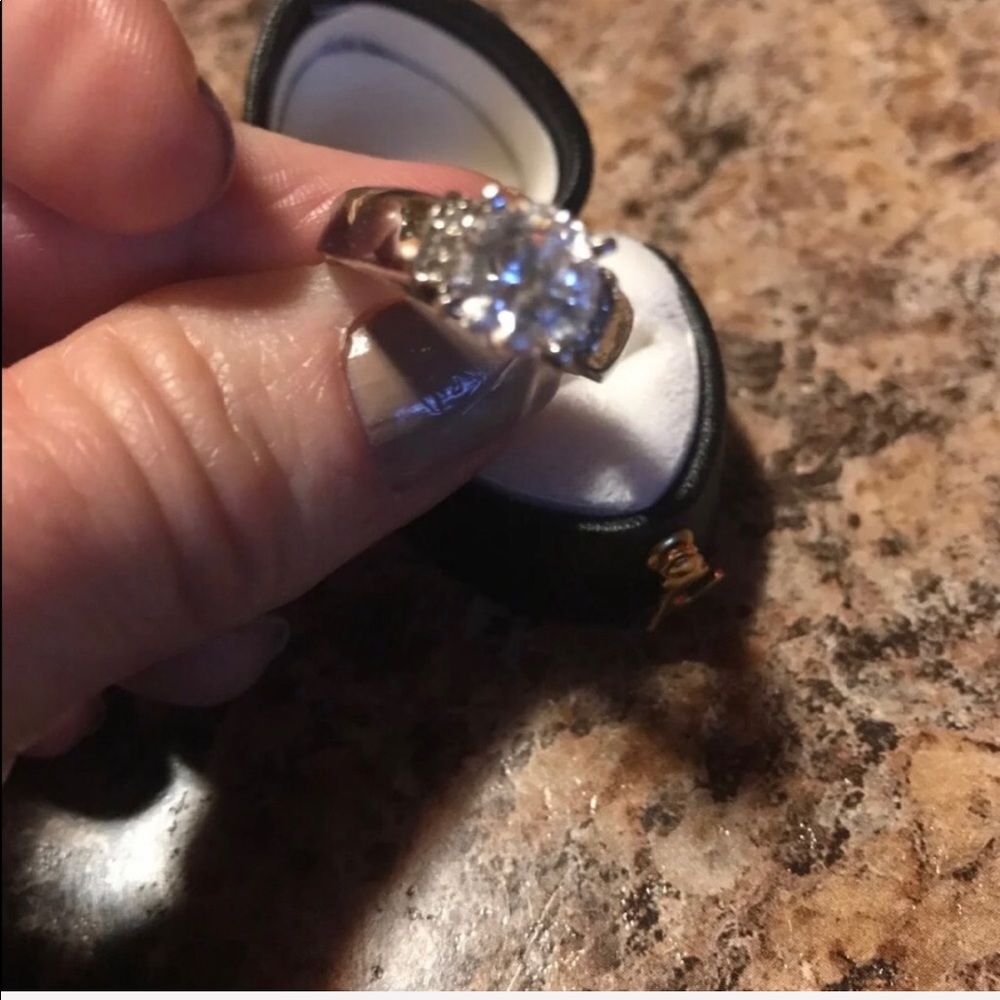 QVC Diamonique Ring
